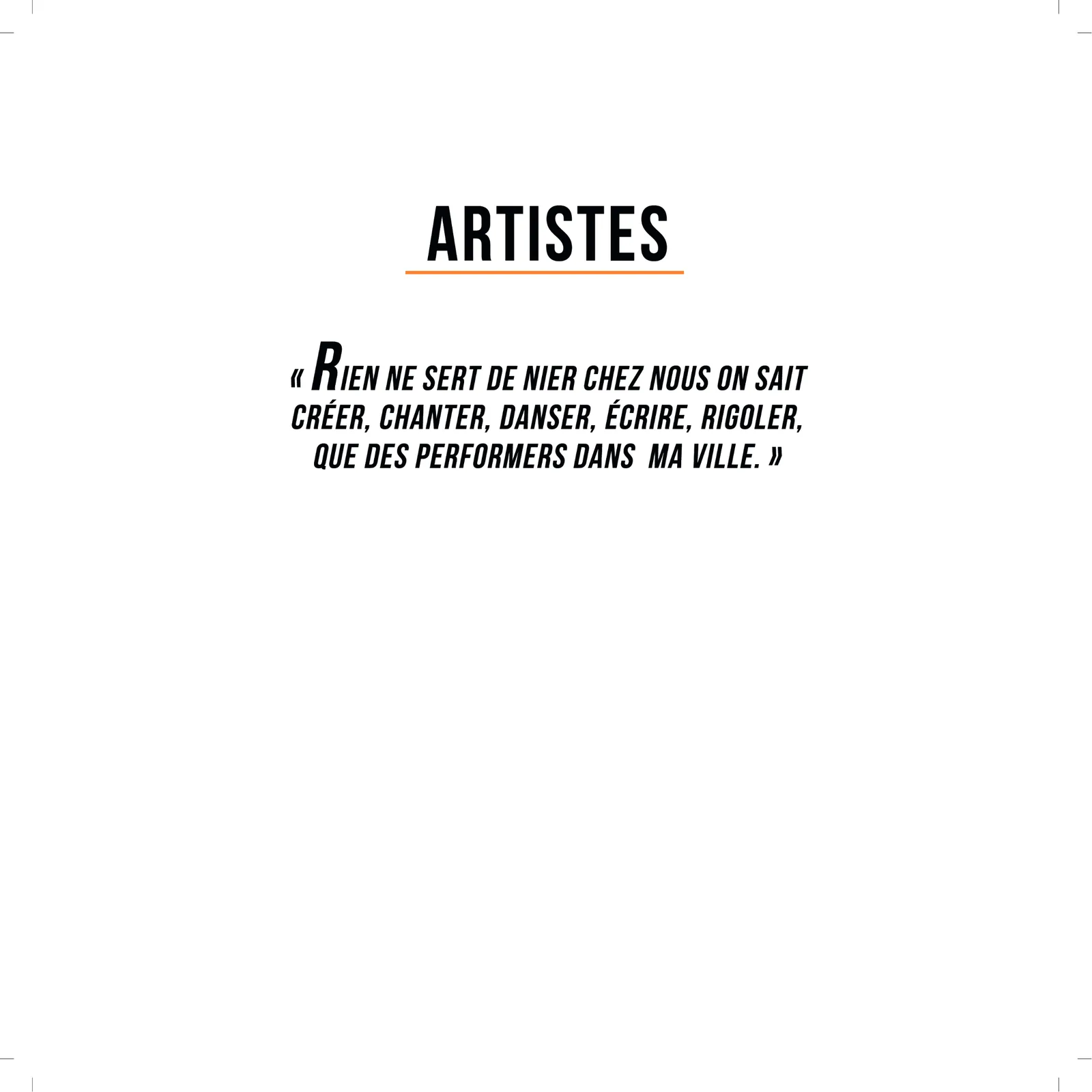 Page 3 du livre Talents de ma Ville