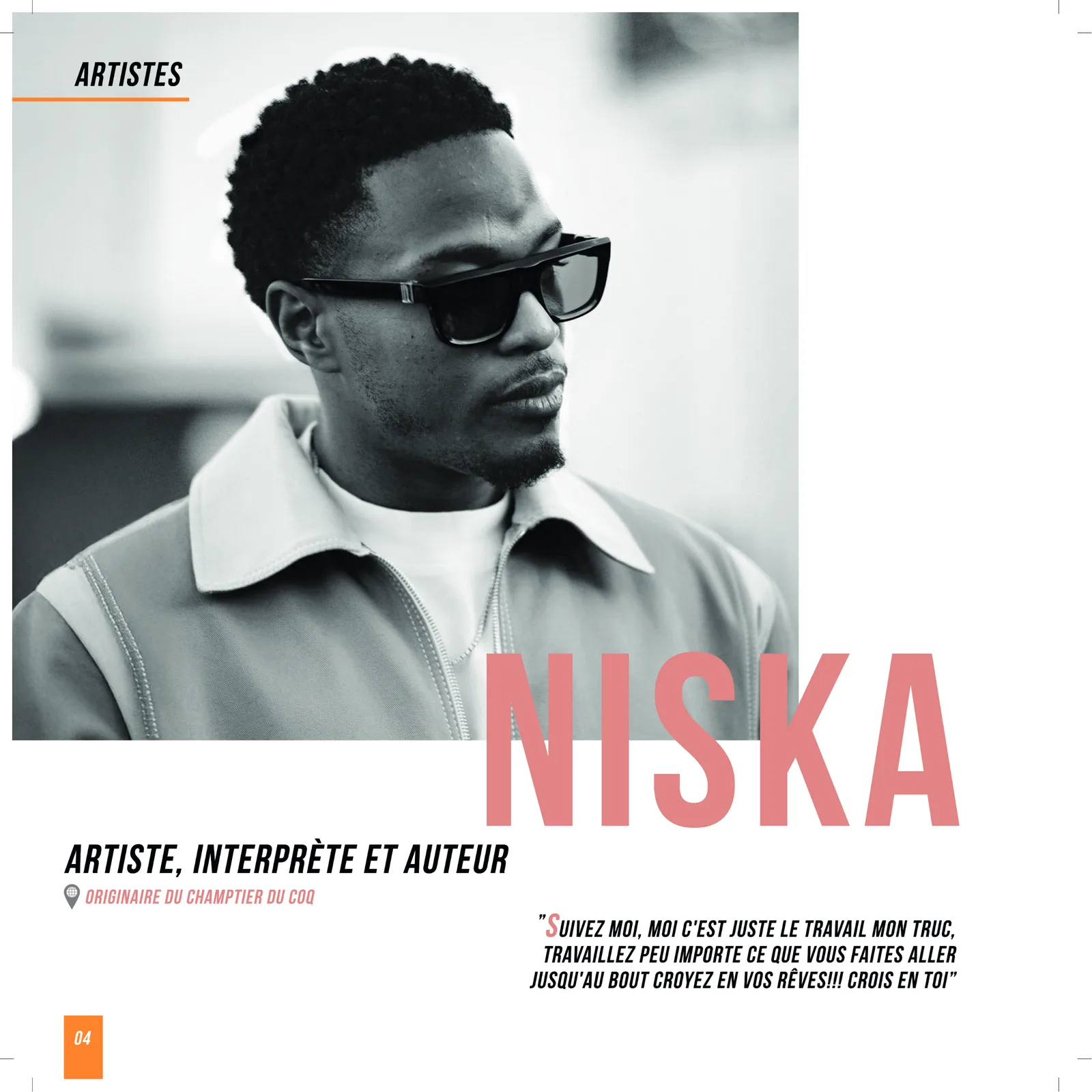 Page 4 du livre Talents de ma Ville
