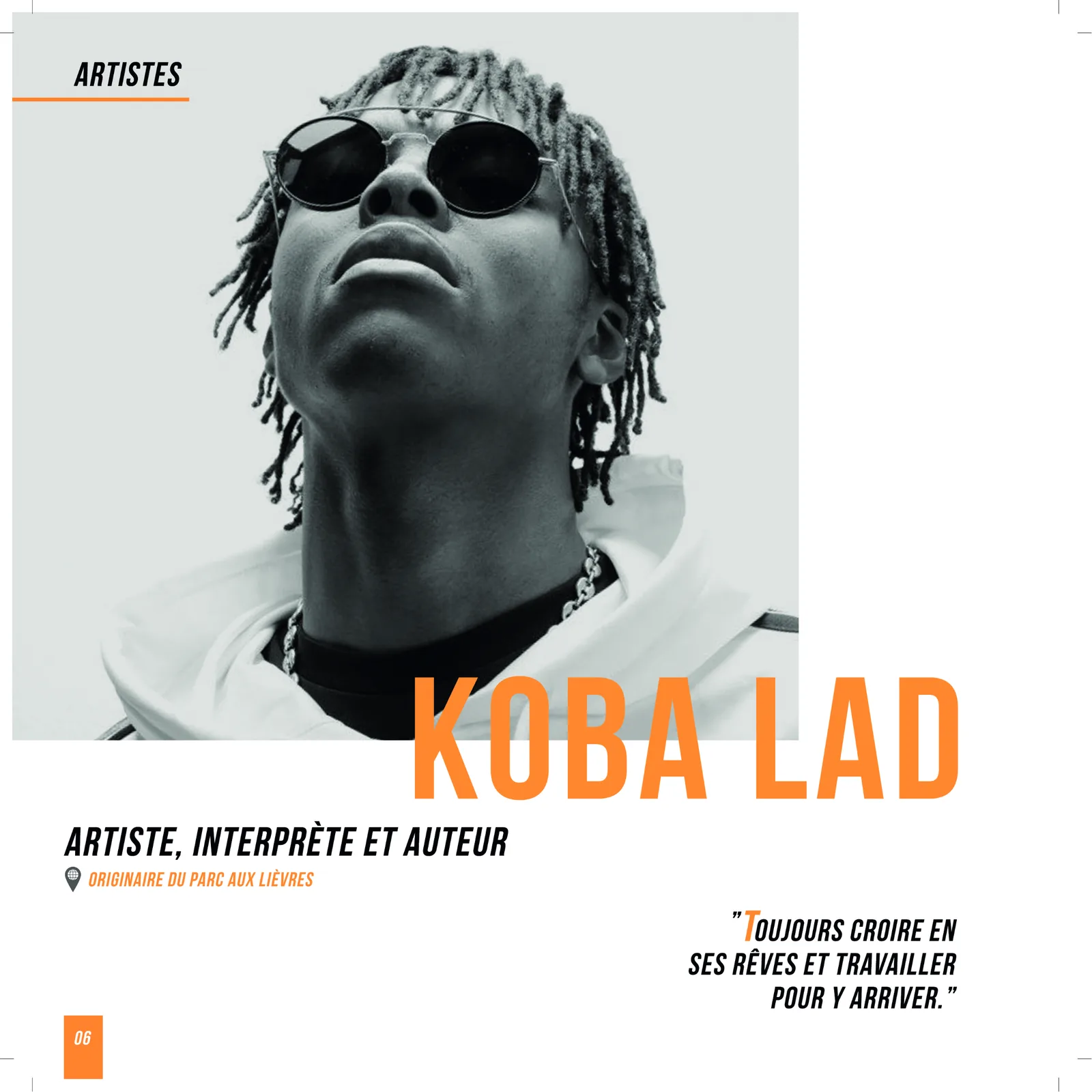 Page 6 du livre Talents de ma Ville