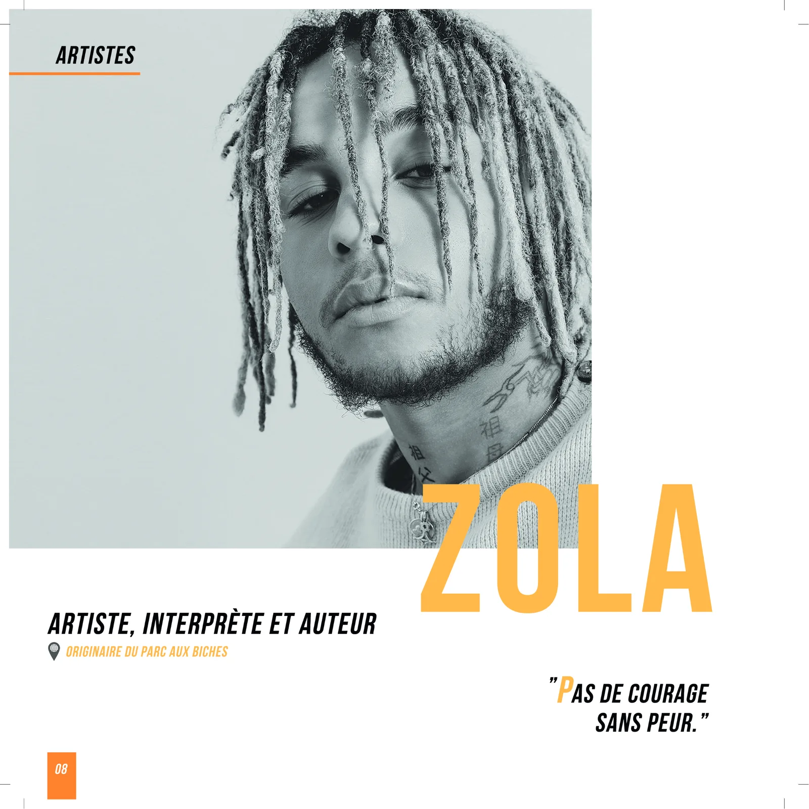 Page 8 du livre Talents de ma Ville