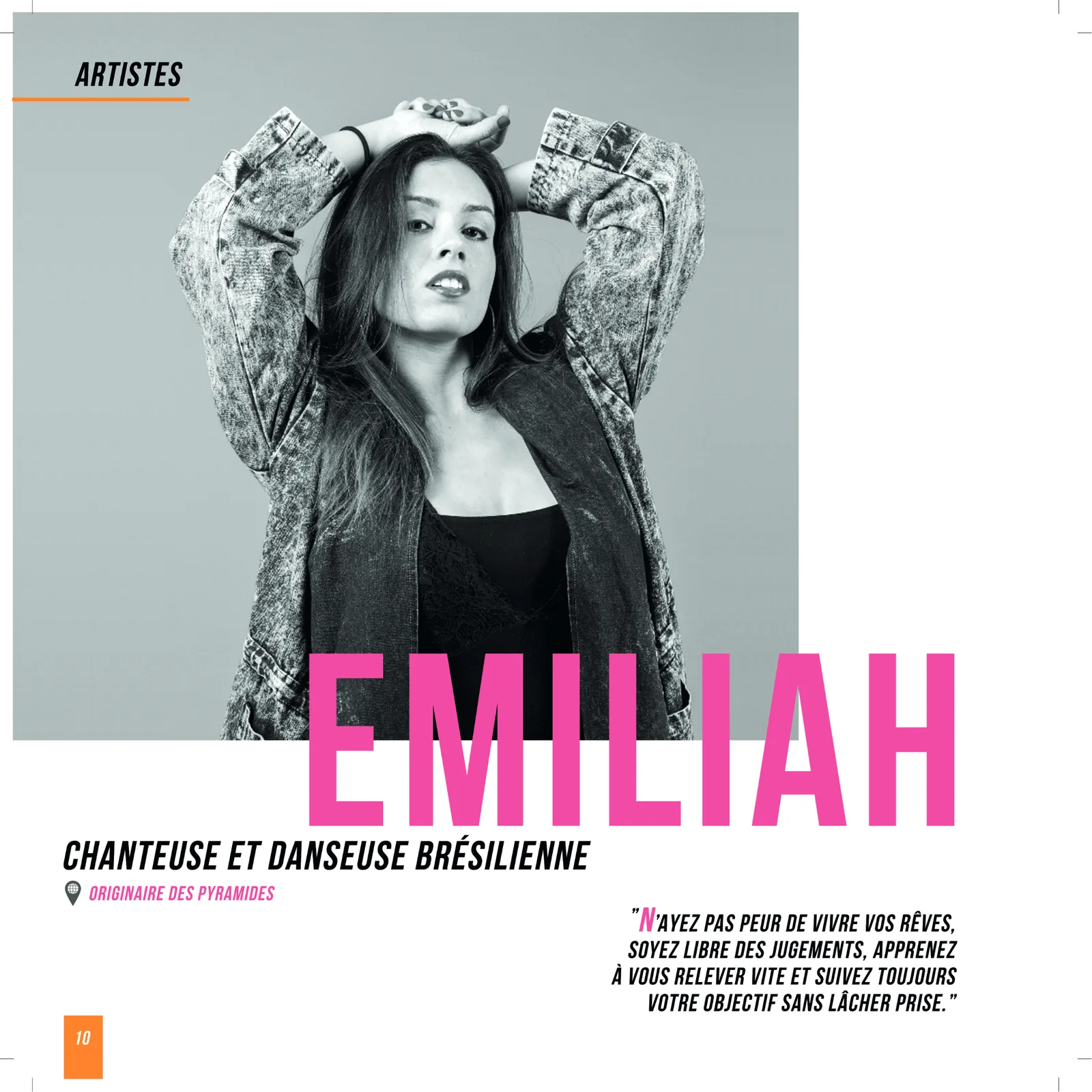 Page 10 du livre Talents de ma Ville