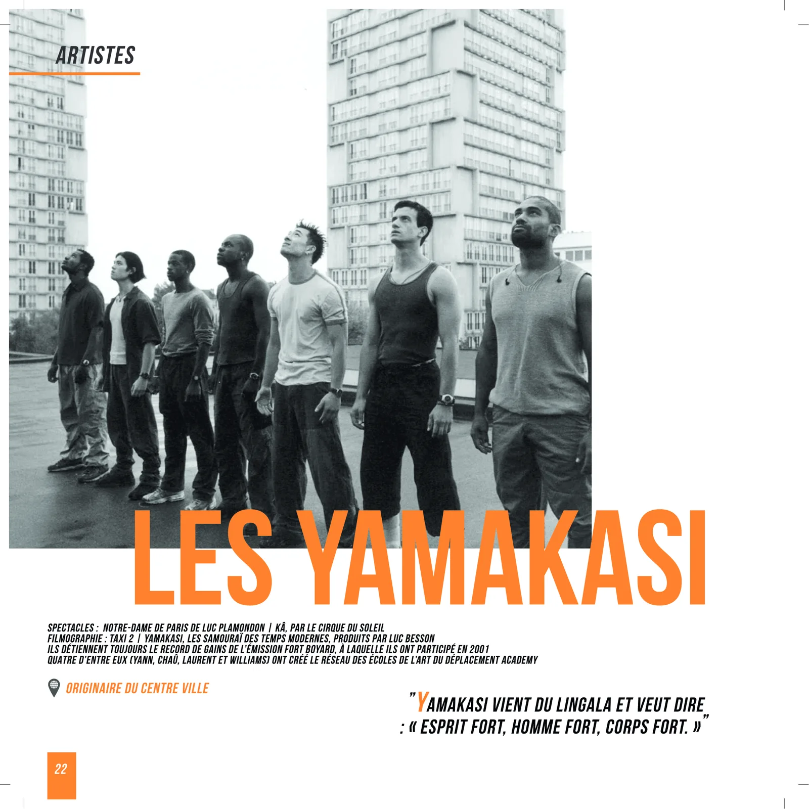 Page 22 du livre Talents de ma Ville