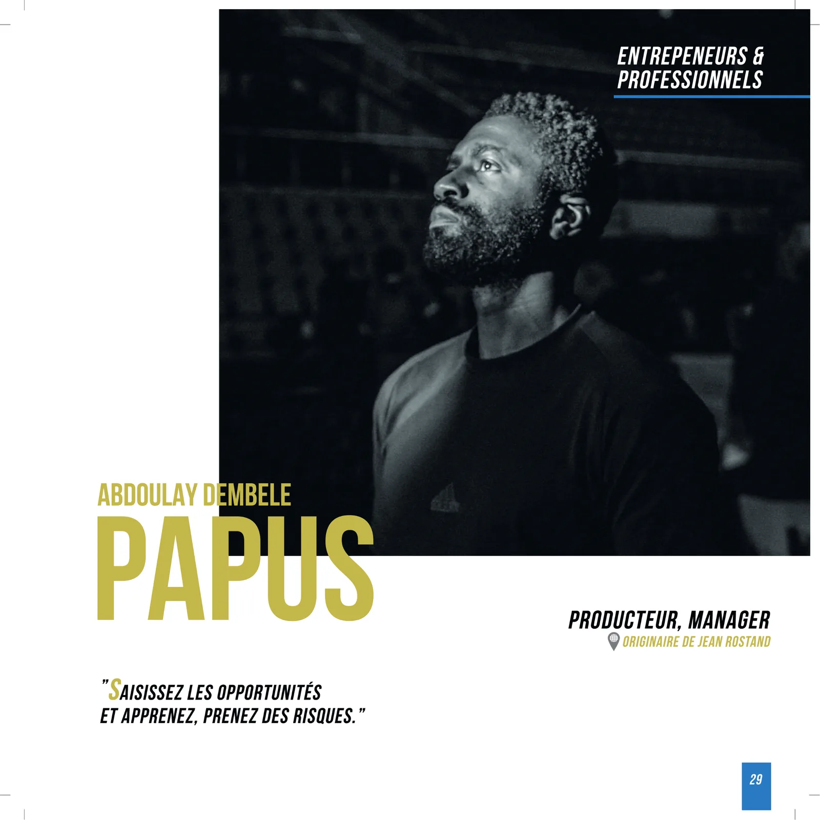 Page 29 du livre Talents de ma Ville