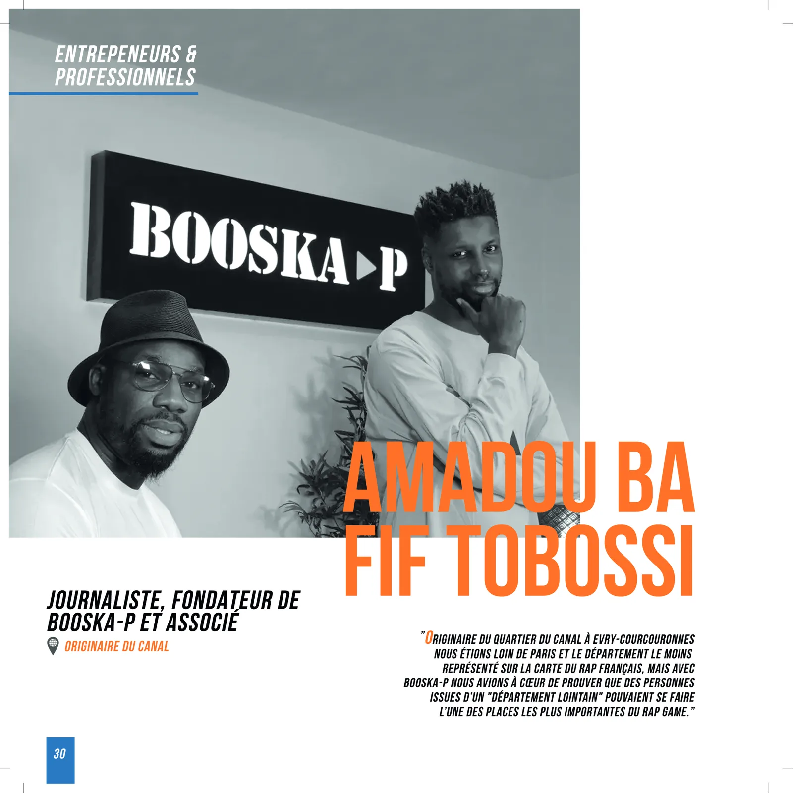 Page 30 du livre Talents de ma Ville
