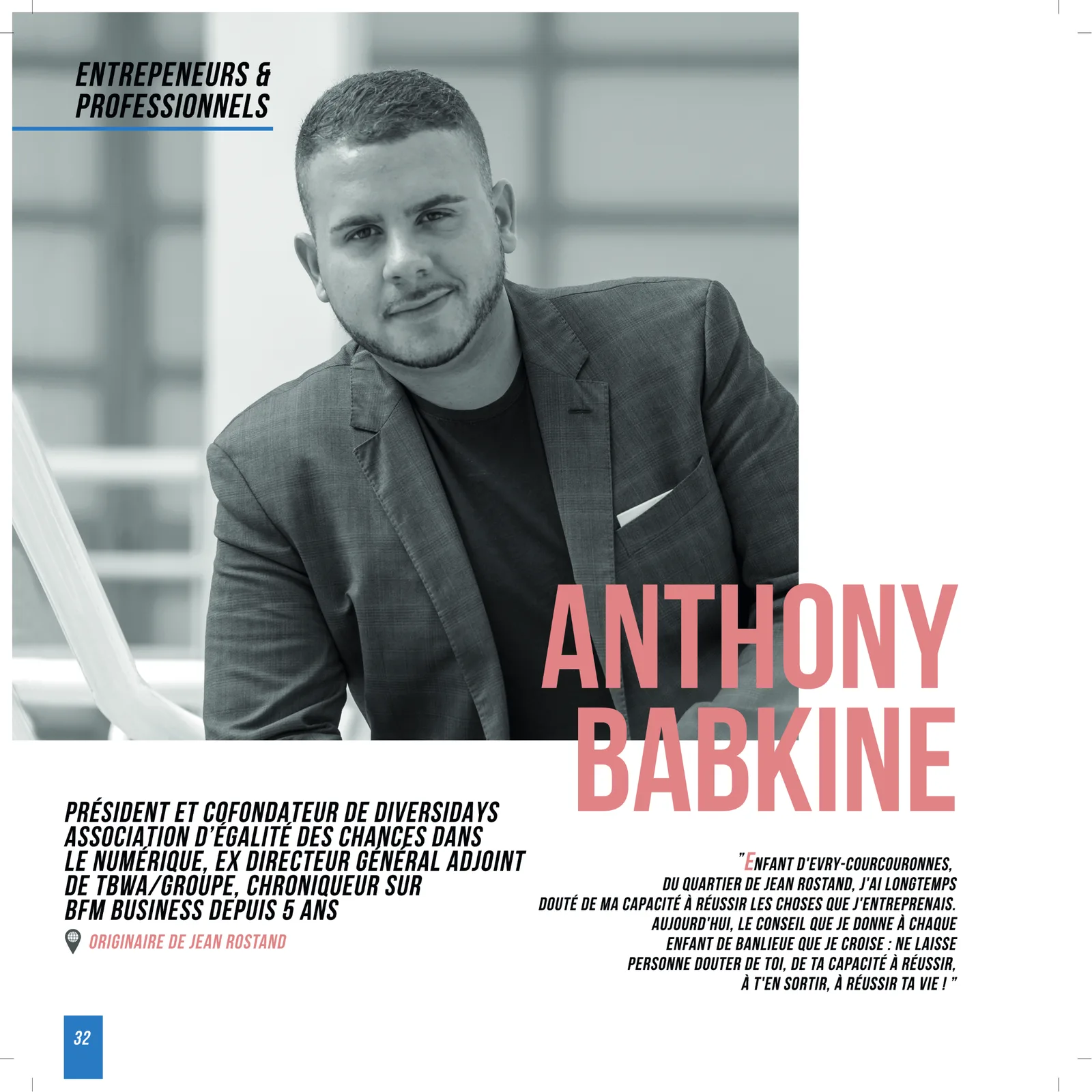 Page 32 du livre Talents de ma Ville