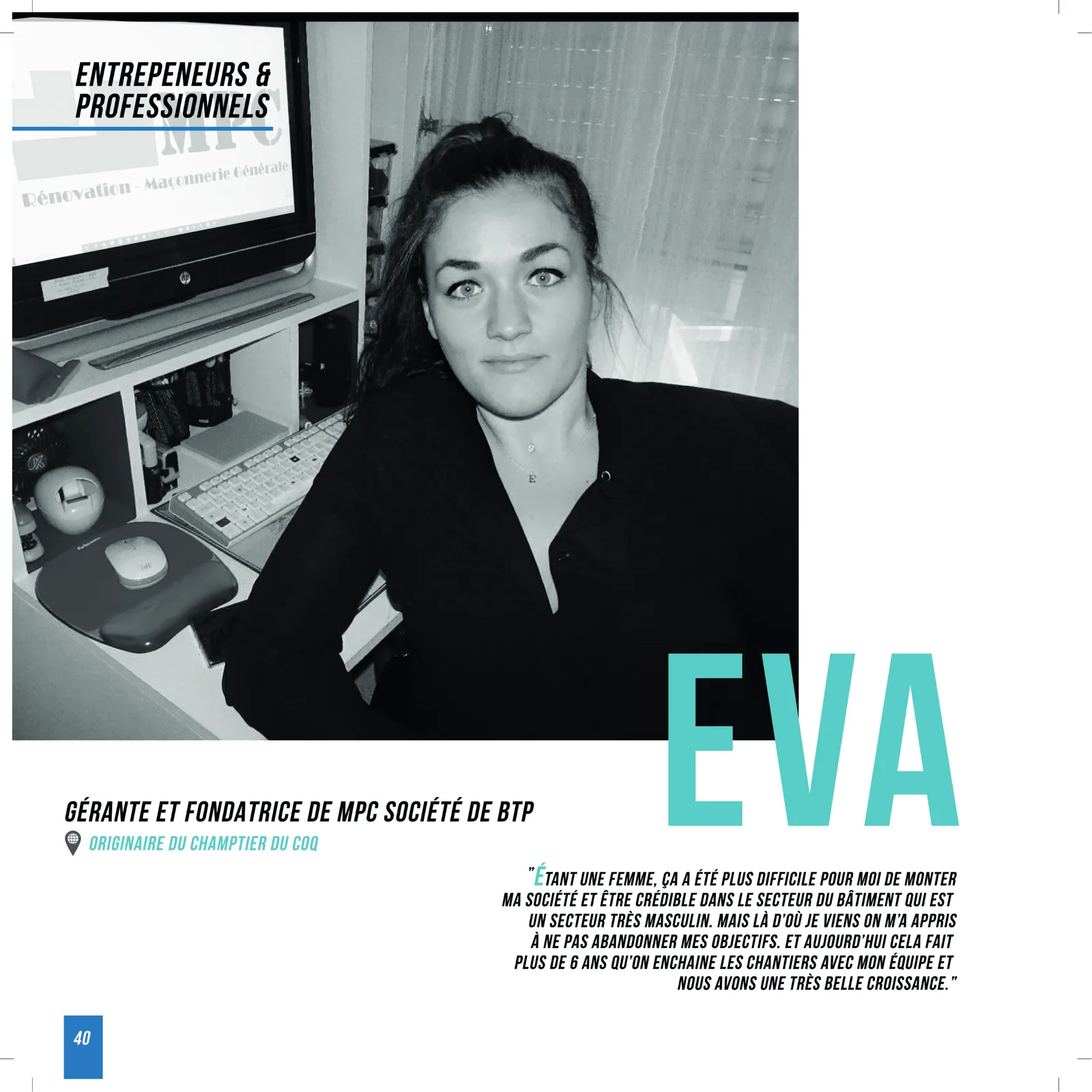 Page 40 du livre Talents de ma Ville