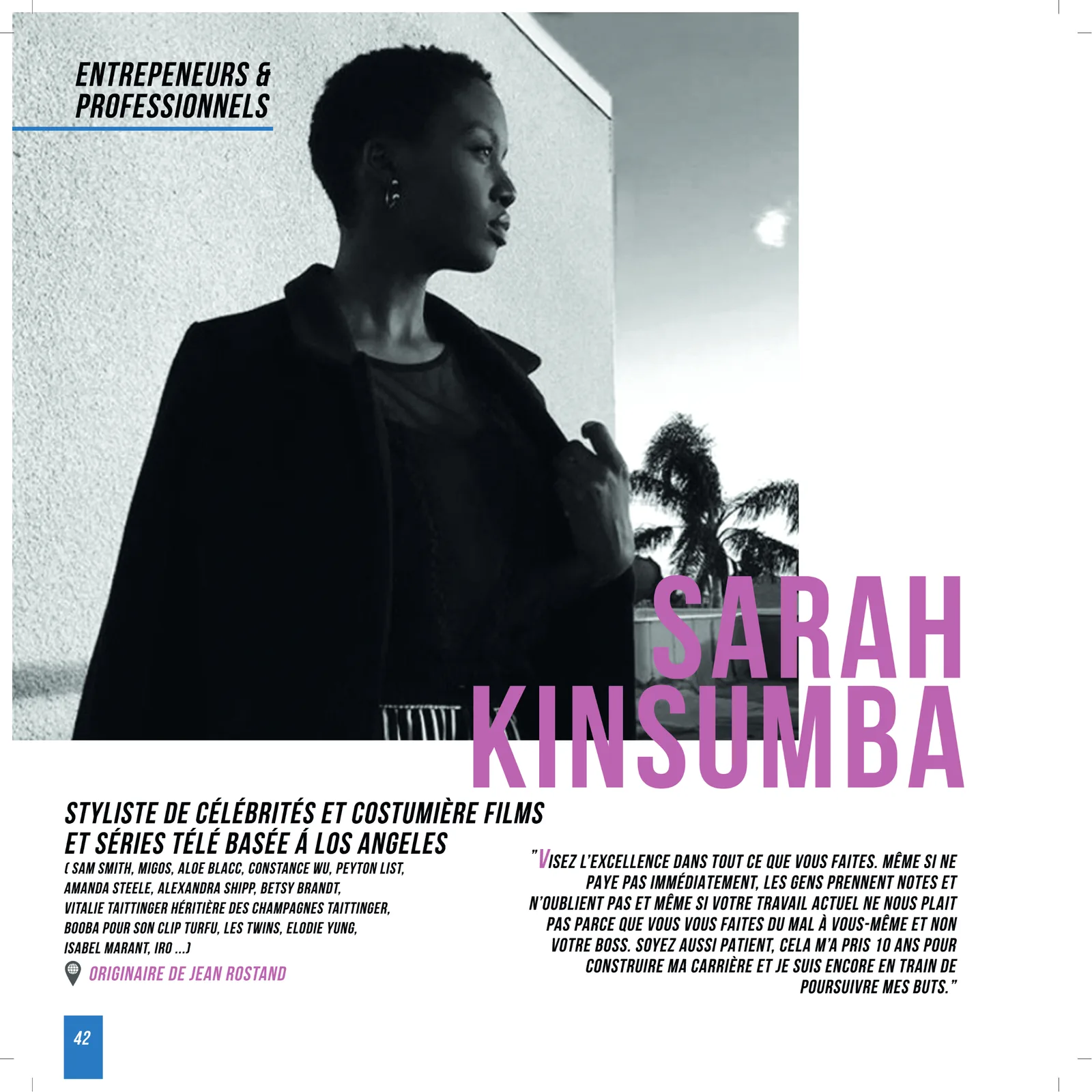 Page 42 du livre Talents de ma Ville