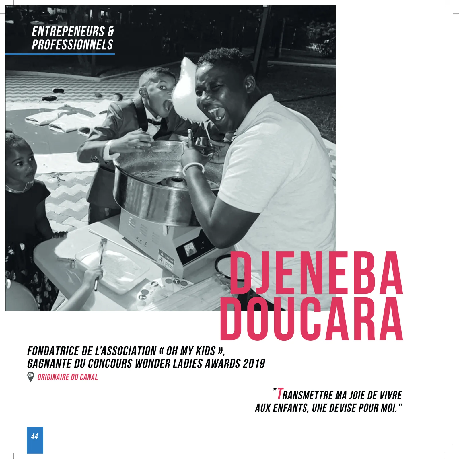 Page 44 du livre Talents de ma Ville
