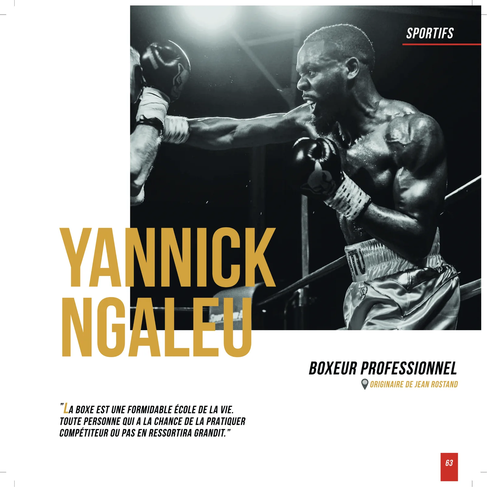 Page 63 du livre Talents de ma Ville