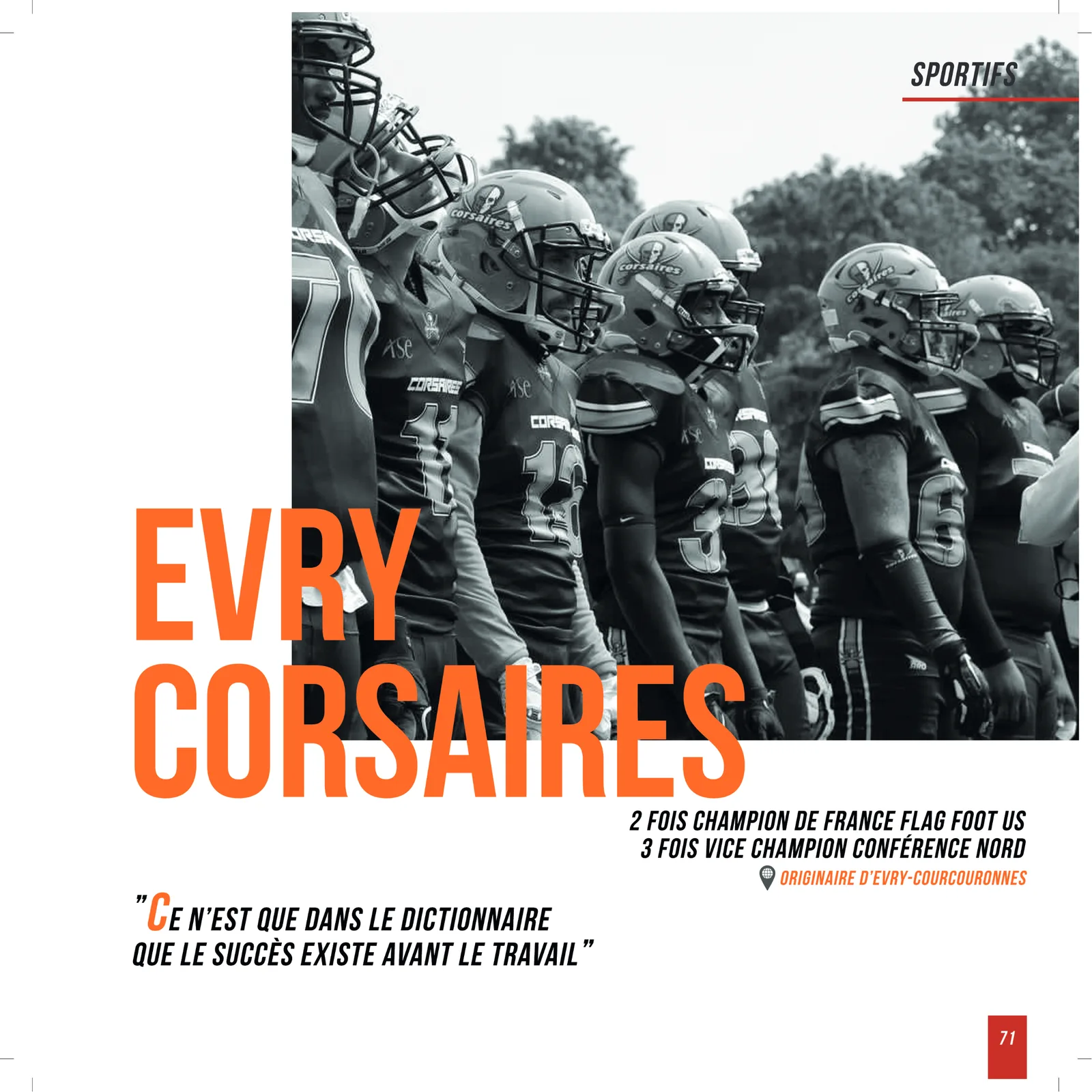 Page 71 du livre Talents de ma Ville