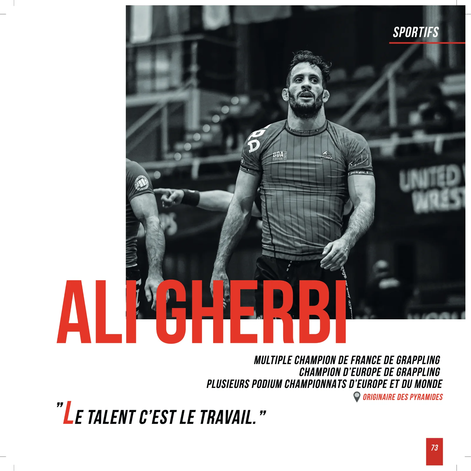 Page 73 du livre Talents de ma Ville